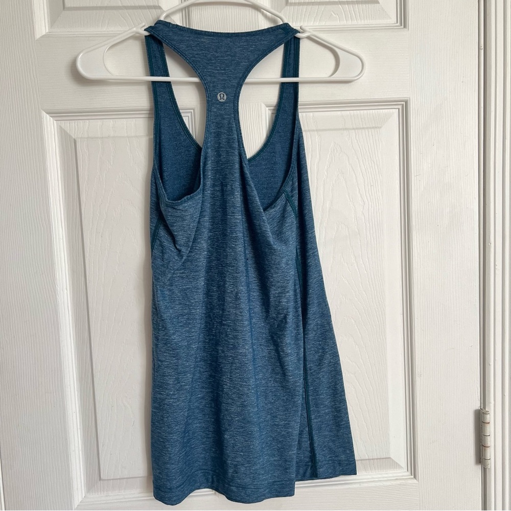 Lululemon | Blue Racerback Tank - Picture 2 of 3